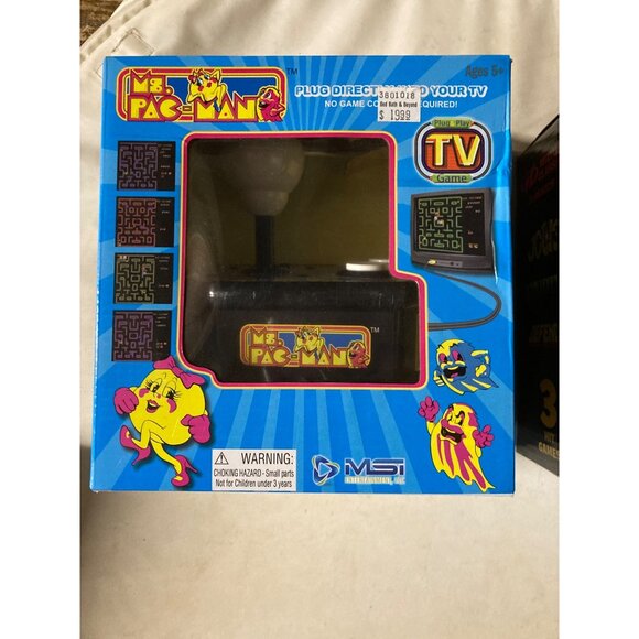 Ms. Pacman Gaming System & Midway Classic Arcade  Lot 2 New In Box - Picture 4 of 7